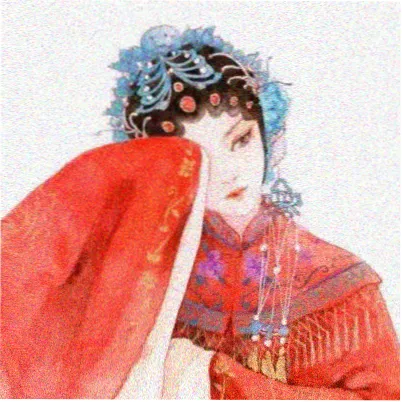 听友山风的头像，紫色唱片与山脊线